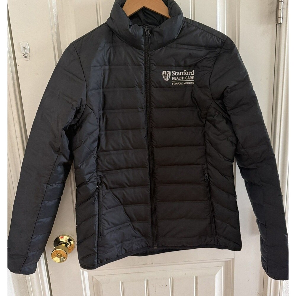 Columbia Women’s Full-Zip Jacket Stanford Health Care Embroidered Size M Black